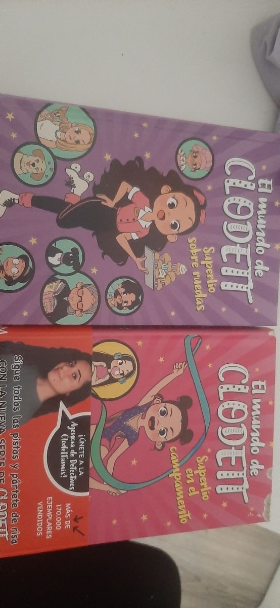 Libros clodett. Cada uno 6 euros