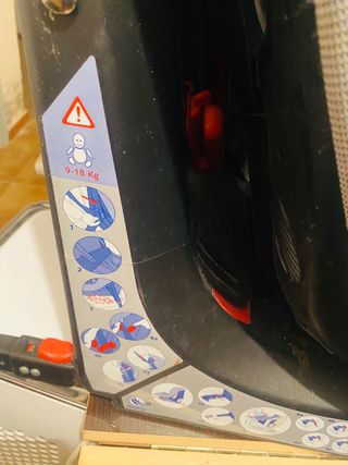 Silla coche grupo 1-2 isofix (9-18kg) Chicco, por