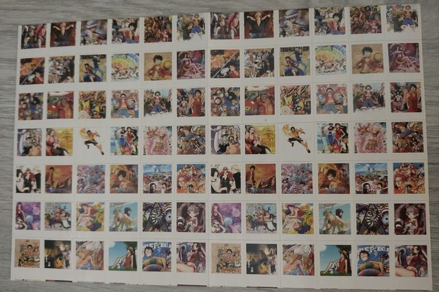 36 postales one piece