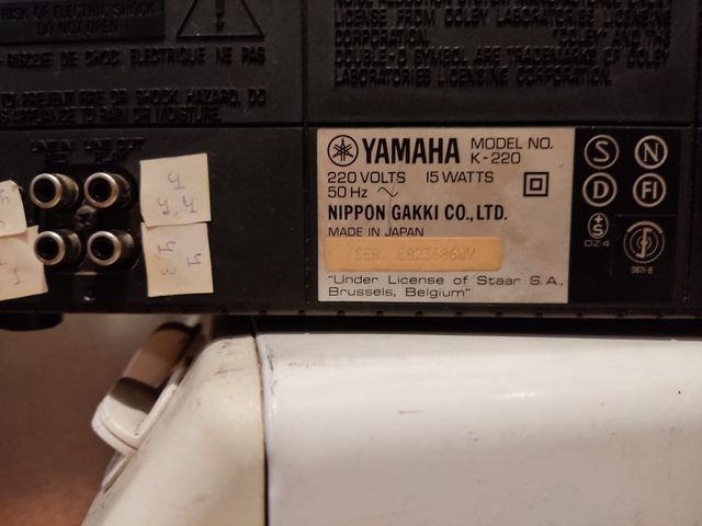 YAMAHA STEREO CASSETTE K-220