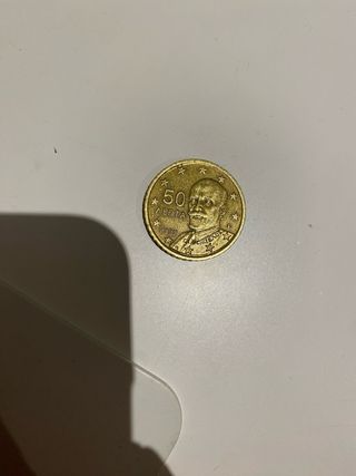 Moneda - 50 centimos Grecia 2002