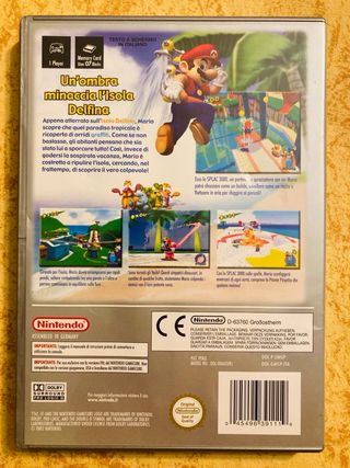 Super Mario Sunshine  🇮🇹  GameCube Completo