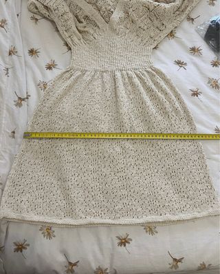 Vestido punto pointelle Zara Talla S y XS