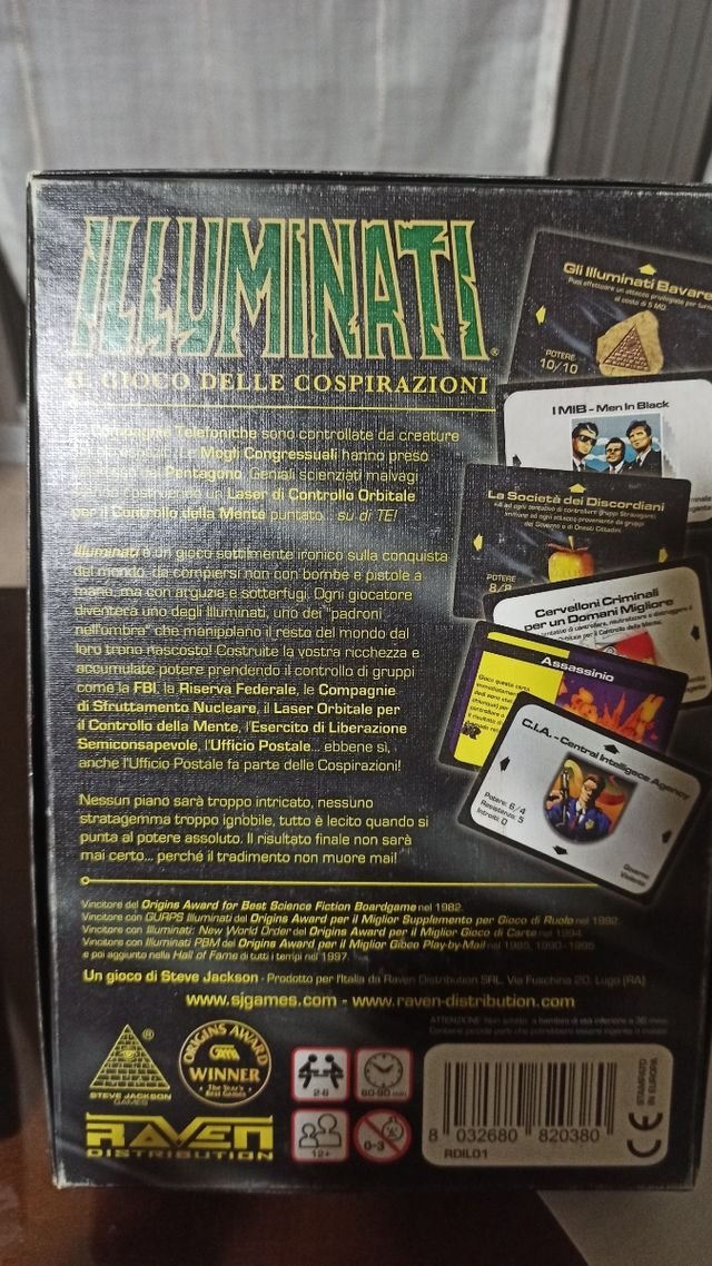 Gioco di carte degli Illuminati