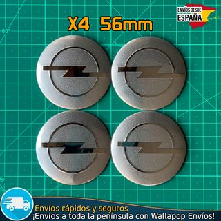 X4 Emblemas Opel 56mm Pegatinas Tapacubos llantas