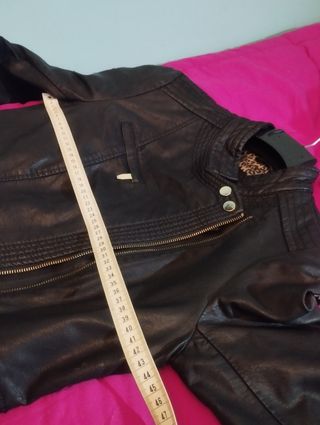 Chaqueta cuero mujer