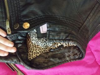 Chaqueta cuero mujer