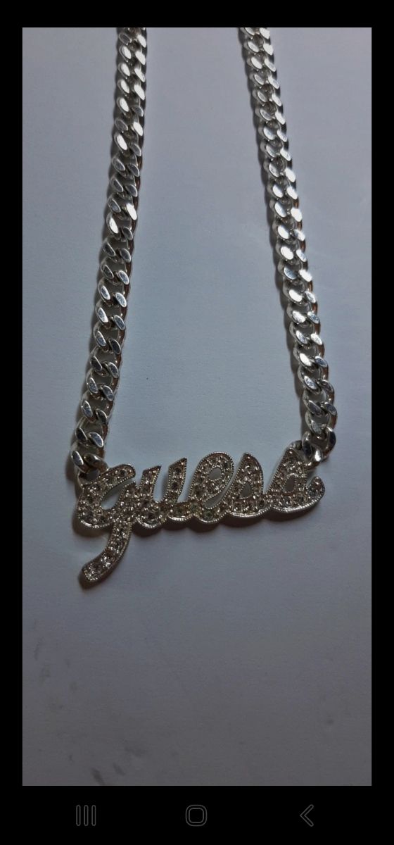 Guess Collana Girocollo con strass