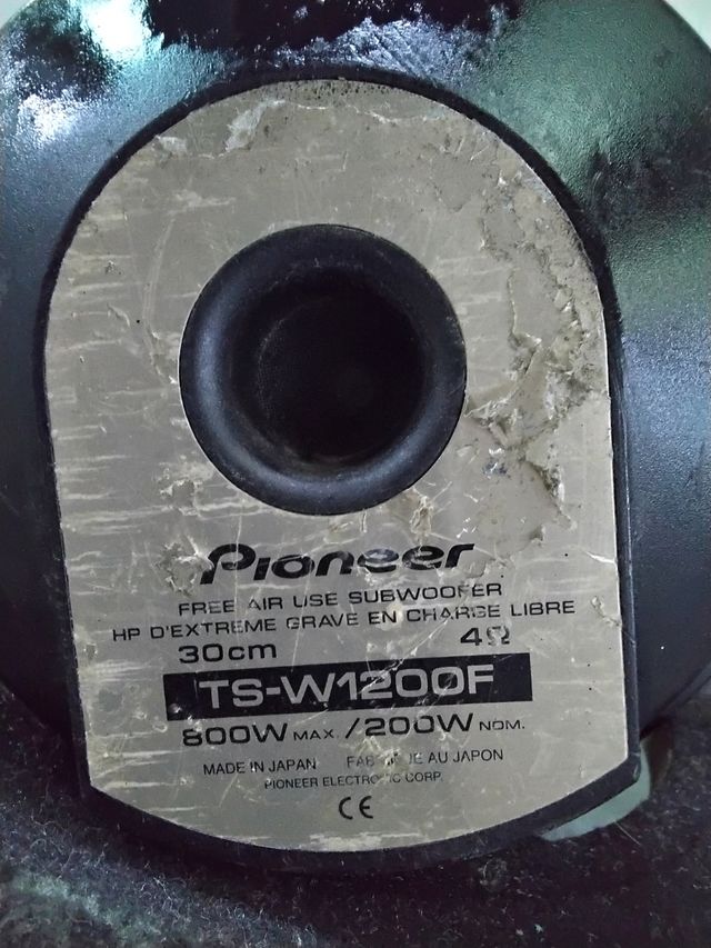 bombo coche  200wats rms