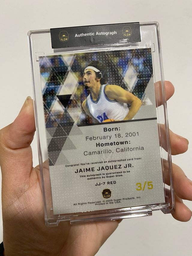 Auto jaime jaquez jr numerado /5