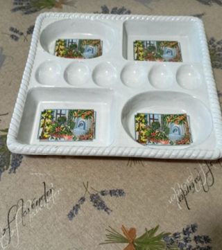 Antipastiera vintage ceramica