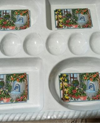 Antipastiera vintage ceramica