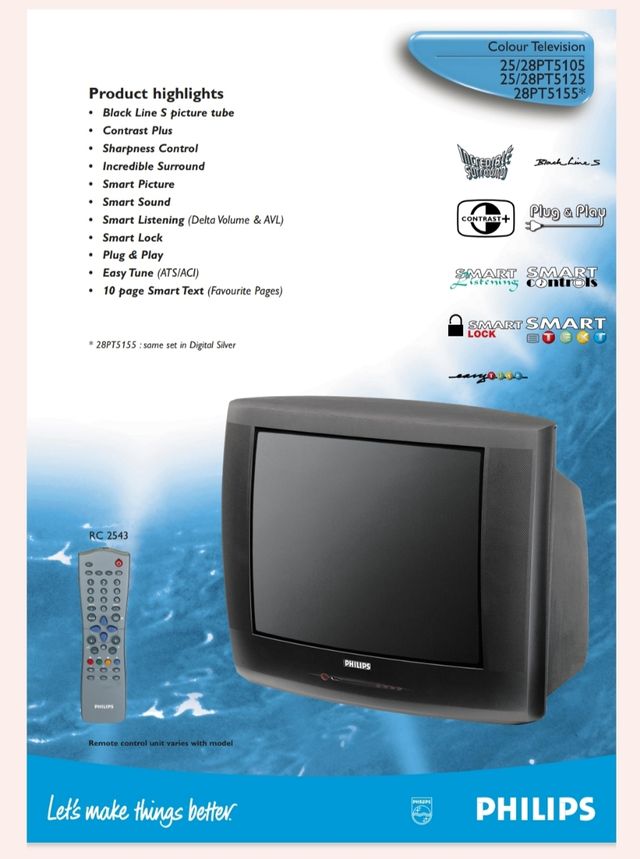 TV Tubo PHILIPS 28"