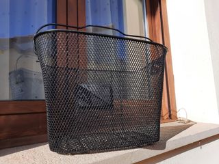 Cesta metálica para bici