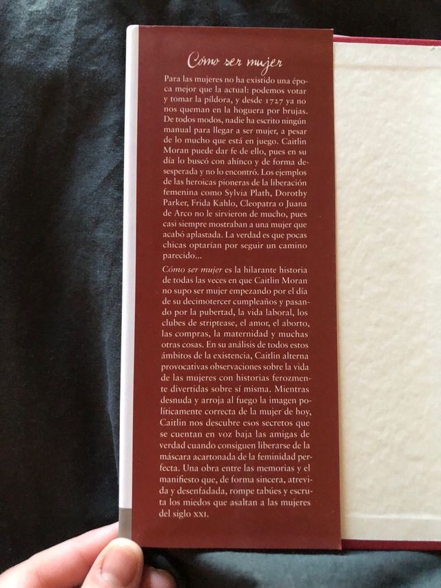 Como ser mujer