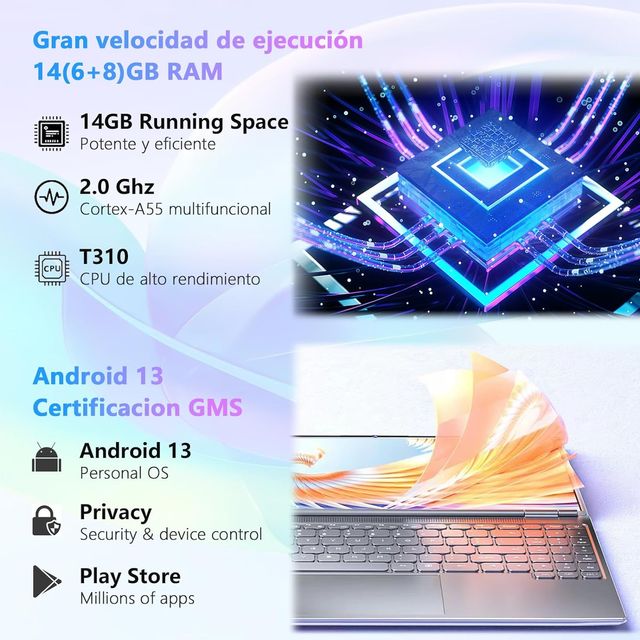 Tablet 10" con accesorios