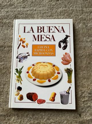 Libros de cocina La buena mesa.