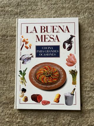 Libros de cocina La buena mesa.