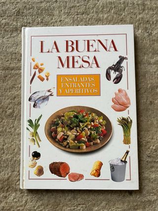 Libros de cocina La buena mesa.