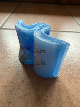 Candela “libro” “Buon Natale”