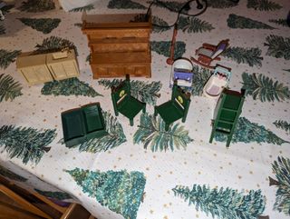 Muebles antiguos de Sylvanian Families