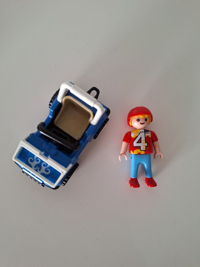 Playmobil 4924 Huevo Niño Con Coche
