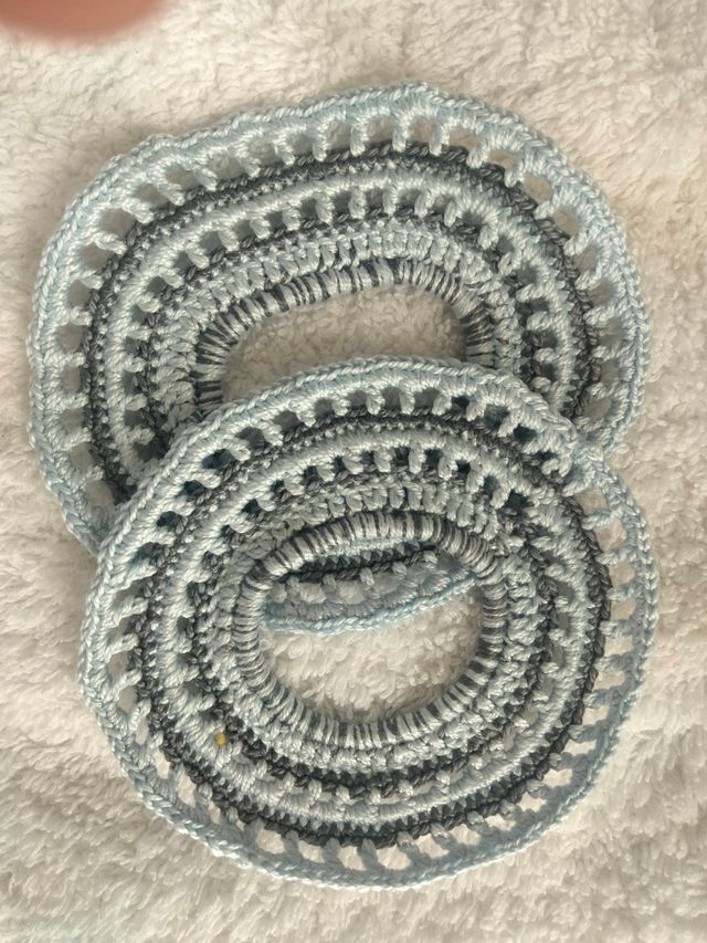 Coletero sujeta cortinas de ganchillo