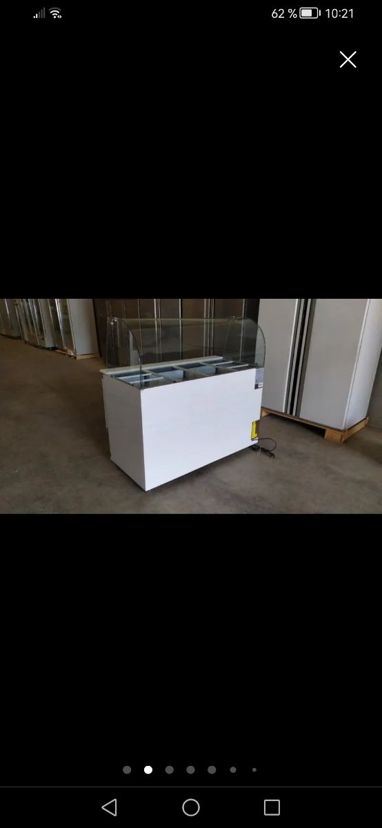 Mesa refrigerada de preparación de 3 p.