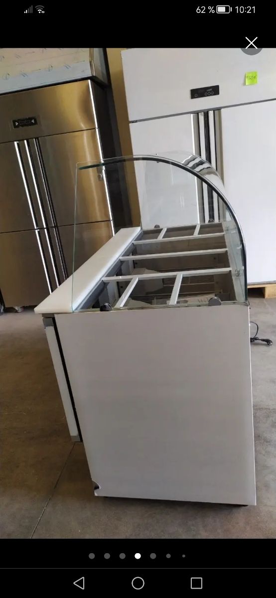 Mesa refrigerada de preparación de 3 p.