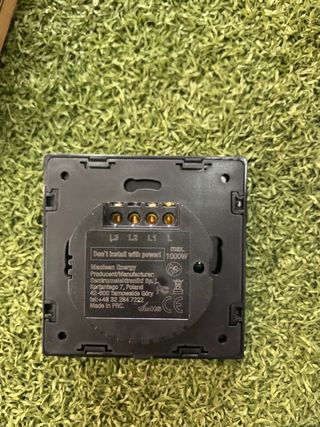 interruptor luz táctil. Nuevo.