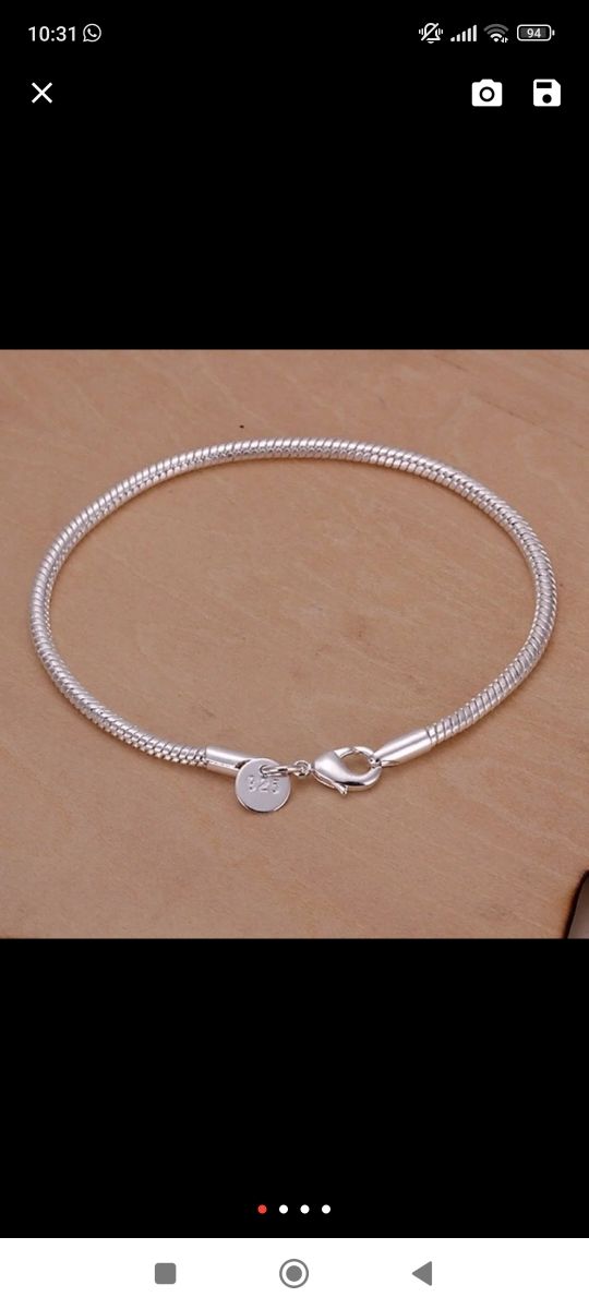 PULSERA PLATA DE LEY