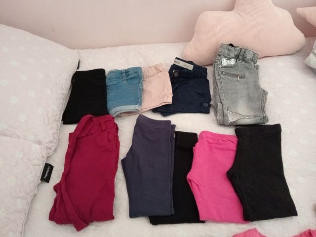 Lote pantalones niña 