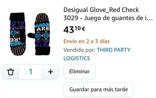 Guantes Desigual nuevo con etiqueta
