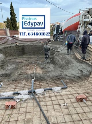 Piscinas gunitadas cualquier tamaño y diseño