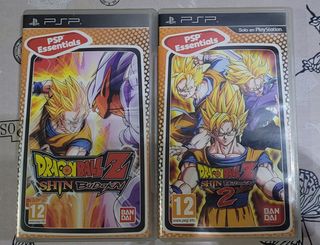 Juegos Dragon Ball Z Shin Budokai 1 y 2 PSP