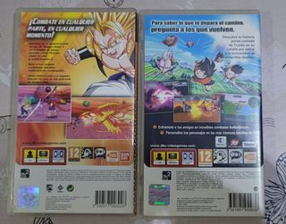 Juegos Dragon Ball Z Shin Budokai 1 y 2 PSP
