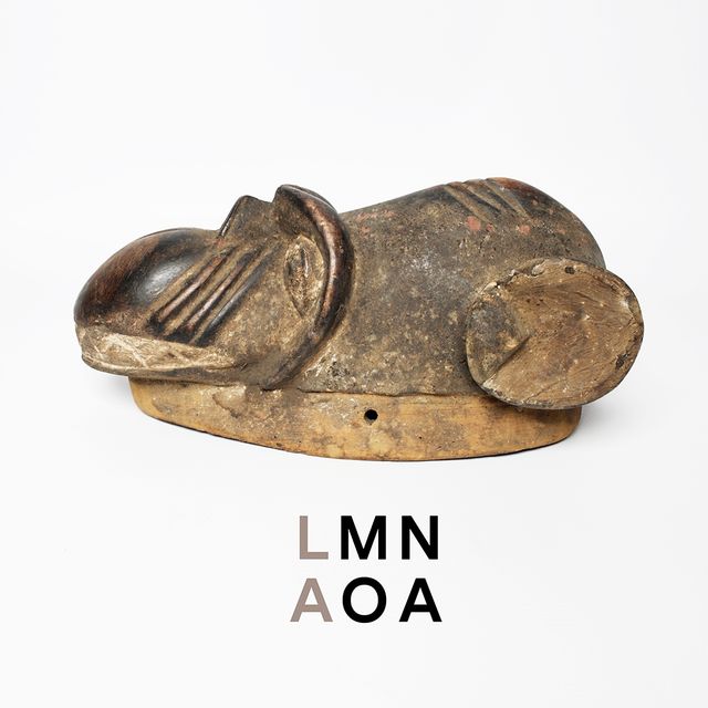 Máscara mono africana. Art0137.