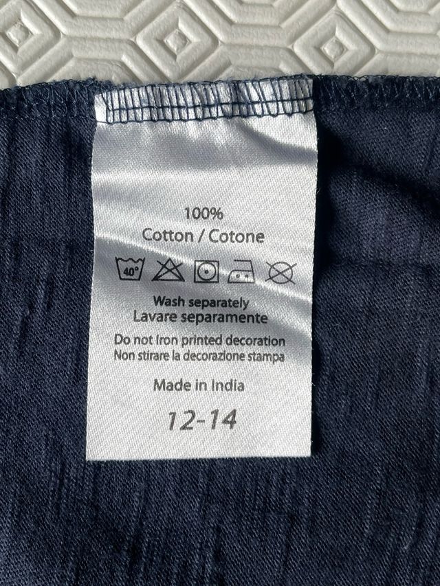 T-shirt blu Happines