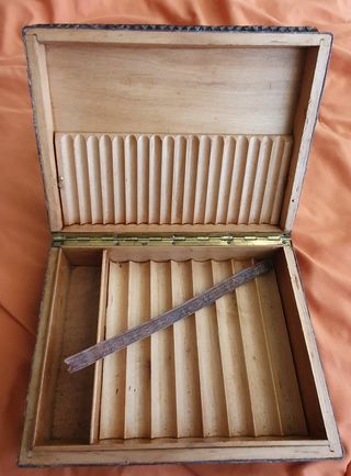 Antigua caja de puros de la Habana