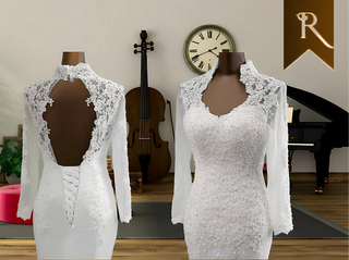 Vestido de novia modelo Davinia
