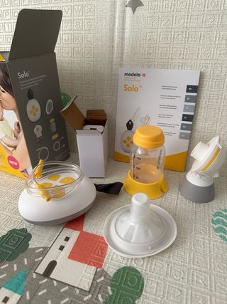 Sacaleches Solo Medela + varios extras