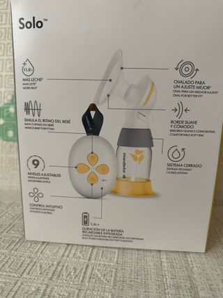 Sacaleches Solo Medela + varios extras