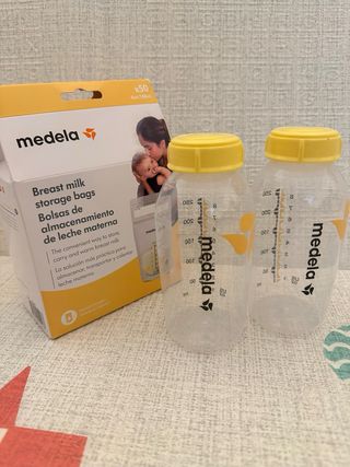 Sacaleches Solo Medela + varios extras