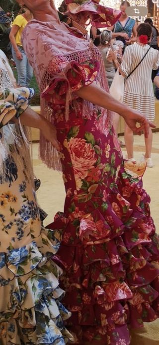 Vestido de flamenca.