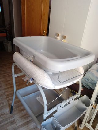 Bañera cambiador bebe 0 a 12 meses 11kg