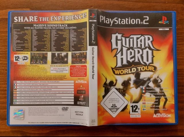 Gioco Guitar Hero ps2