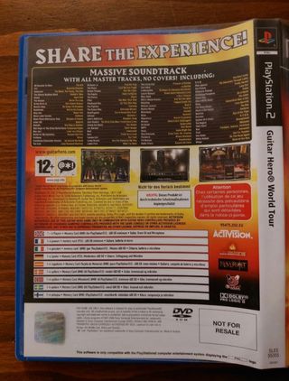 Gioco Guitar Hero ps2