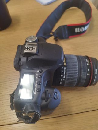 canon EOS 50D y objetivo