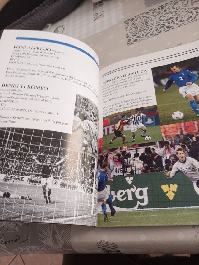 Album Libro Bianconeri in azzurro