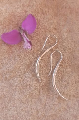 Pendientes étnicos de plata